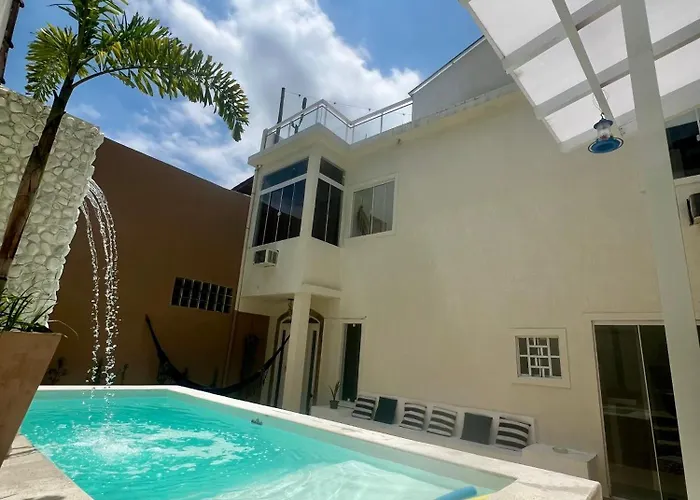 Casa Com Piscina, Churrasqueira E Terraco Com Vista Pro Mar!